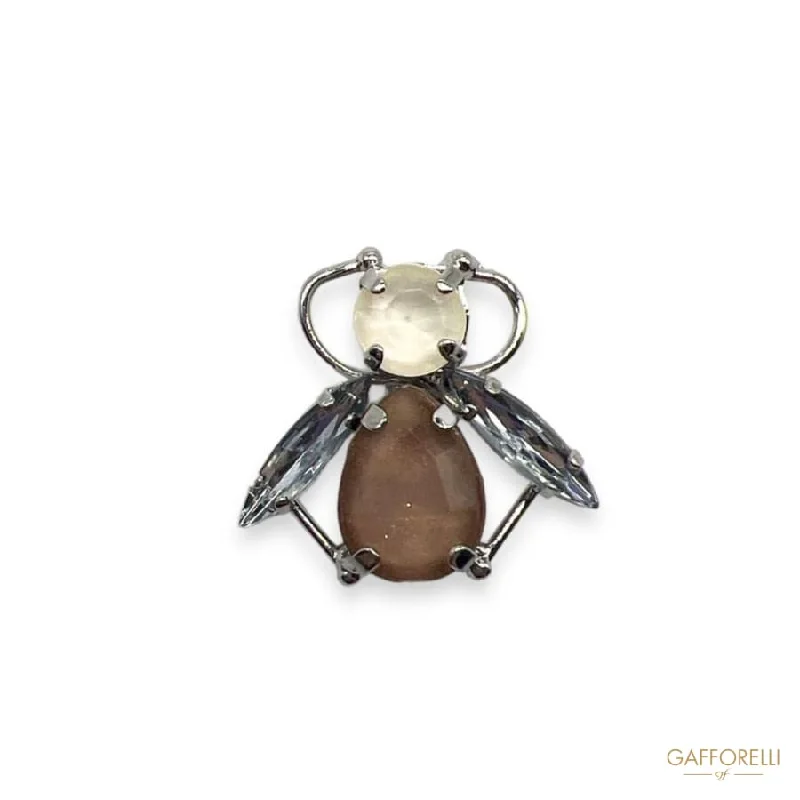 Small Bee Brooch- Art. A541 - Gafforelli Srl