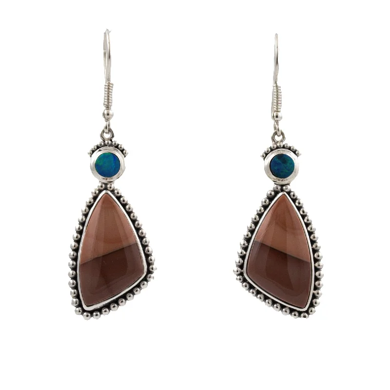 Opal X Jasper Dangle Earrings