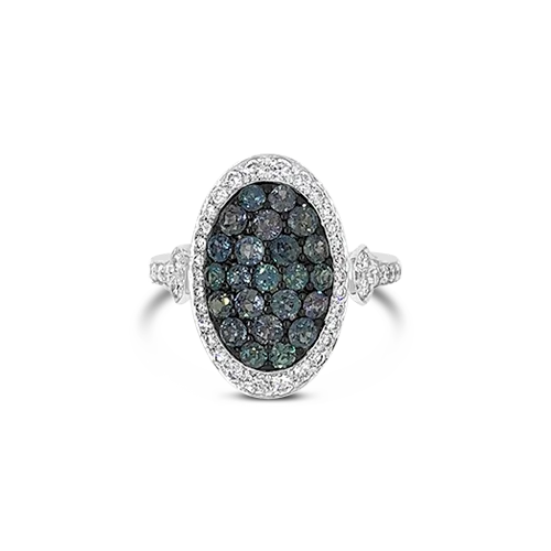 Alexandrite & Diamond Ring