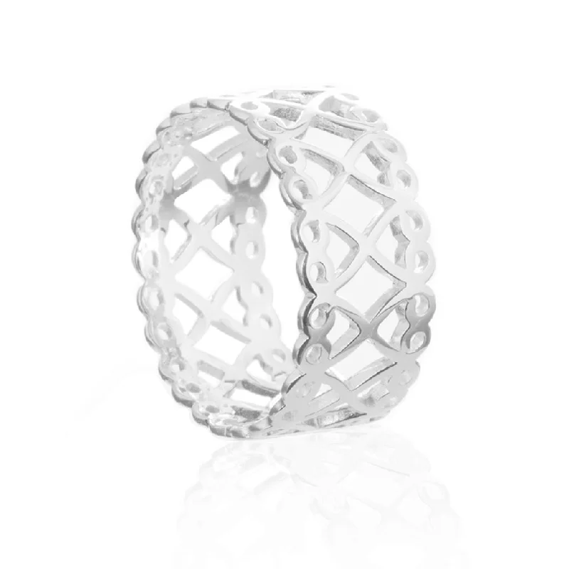 Ran's Net Ring, Silver