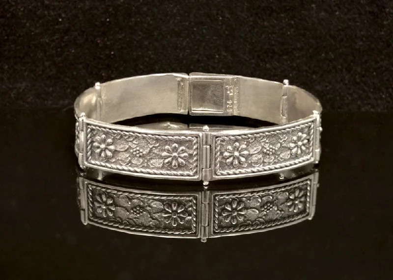 Byzantine Bracelet in Sterling Silver (B-16)