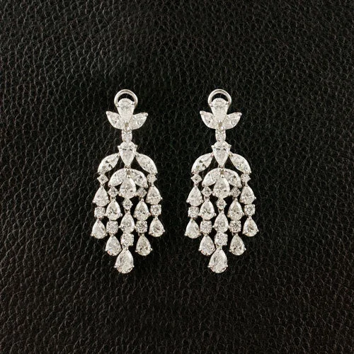 Diamond Chandelier Earrings